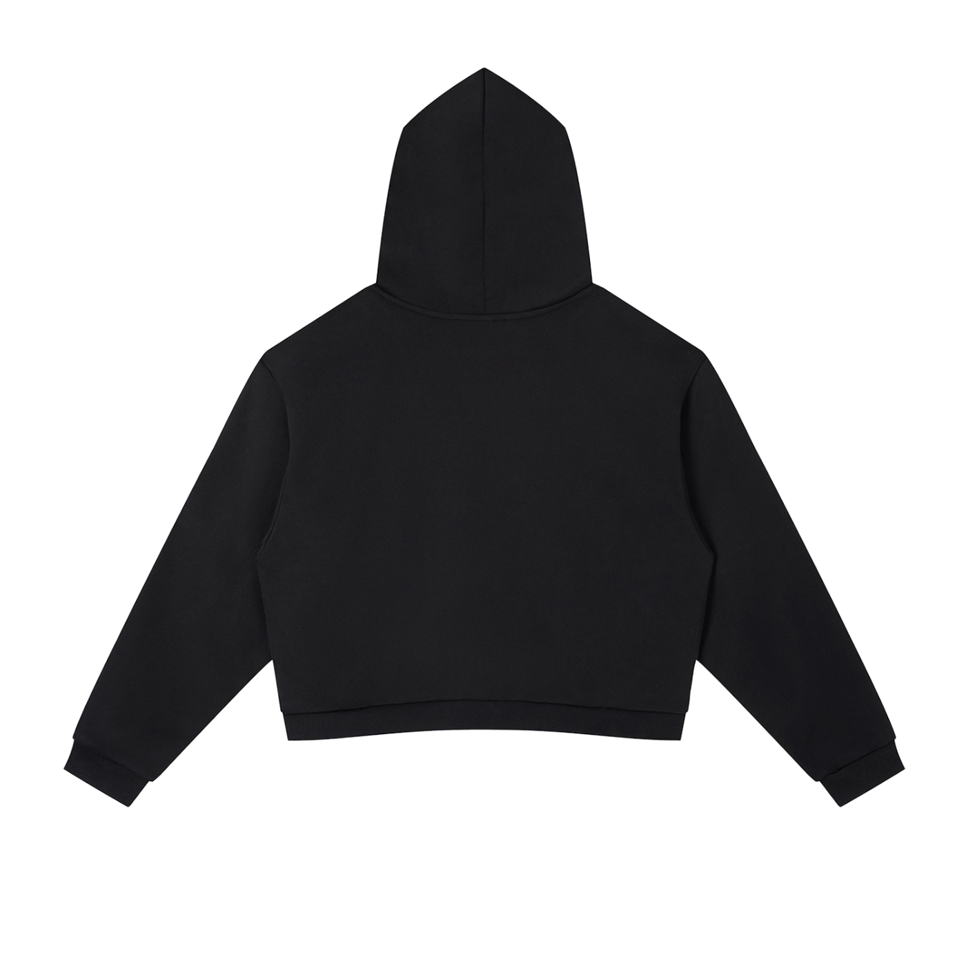 Women's Cropped Stripe Hoodie